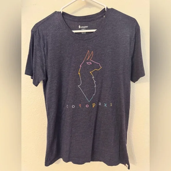 Cotopaxi Electric Llama Women’s T-shirt in Maritime (Medium) - Picture 5 of 5